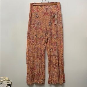 Nanette Lepore Floral Print  Wide-Leg Pants